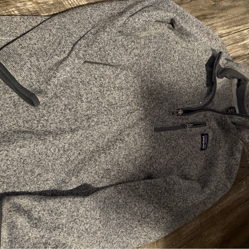 Patagonia Gray Fleece Pullover